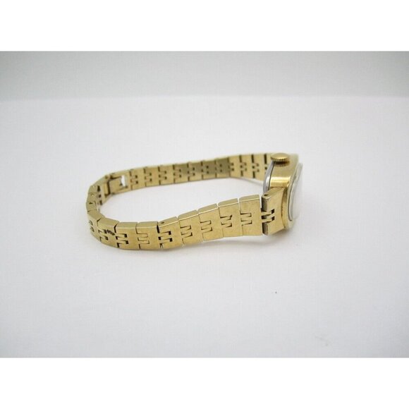 Vtg Timex Hand Wind Analog 15mm Dial Oval Watch (G681) - Picture 4 of 7